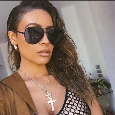 Retro Fashion Round Sunglasses for Women