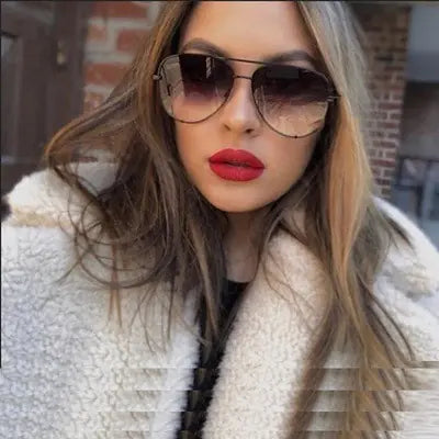 Retro Fashion Round Sunglasses for Women