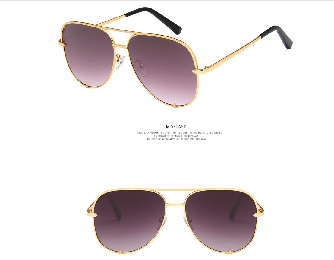 Retro Fashion Round Sunglasses for Women