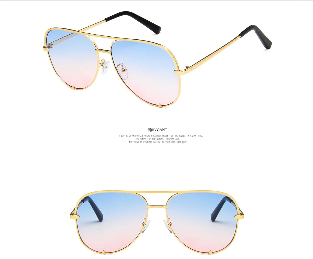 Retro Fashion Round Sunglasses for Women
