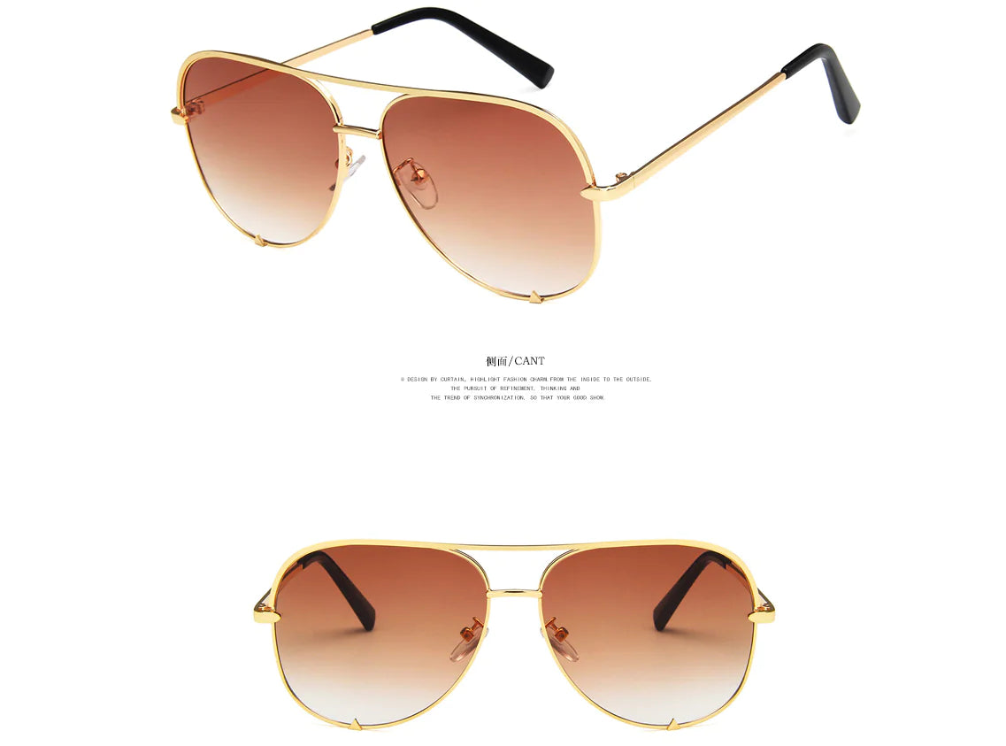 Retro Fashion Round Sunglasses for Women